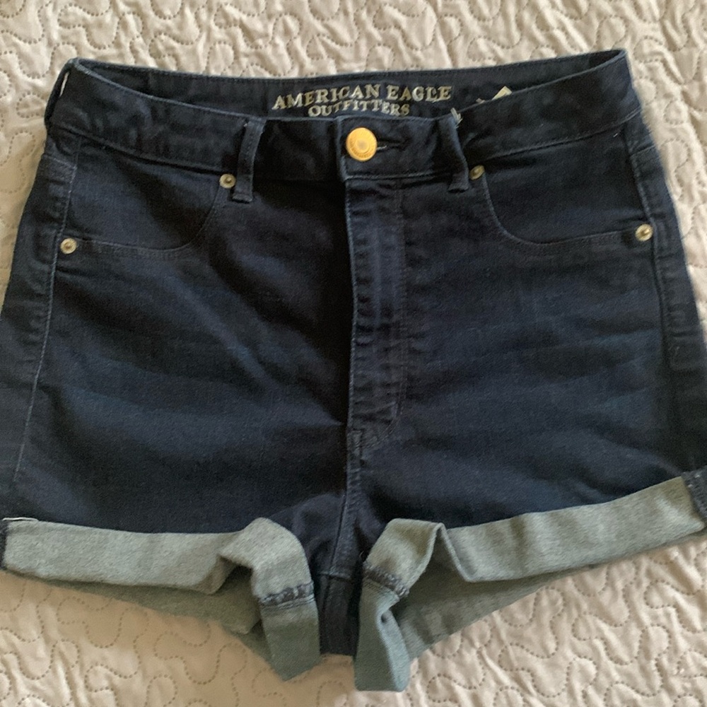 American Eagle jean short shorts